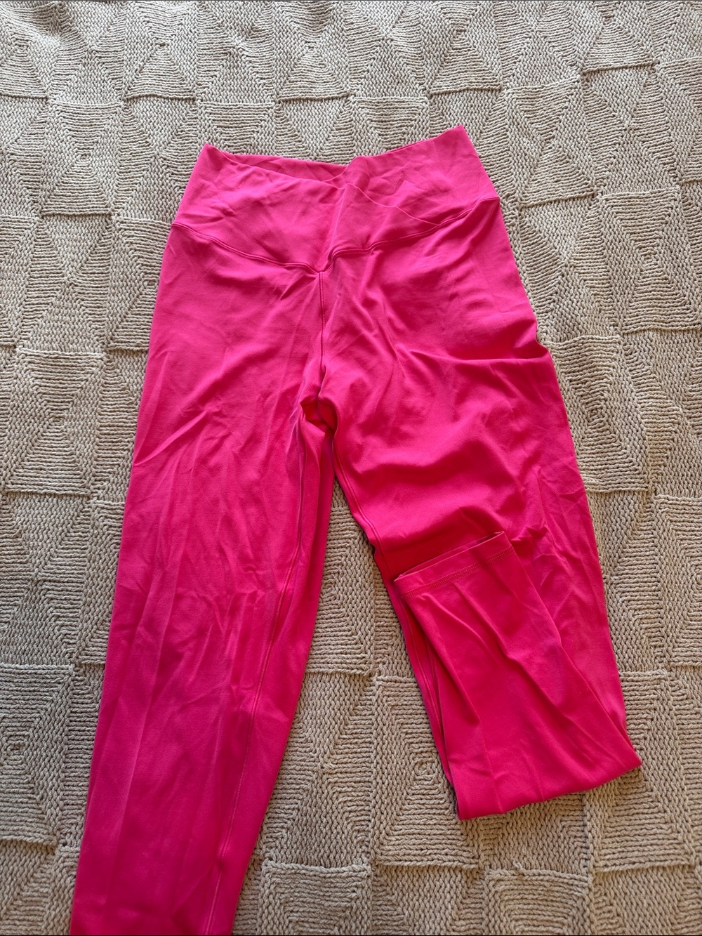 aerie Bright Pink Girls' High-Rise Active Leggings